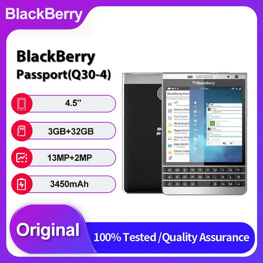 BlackBerry Passport Sliver Edition